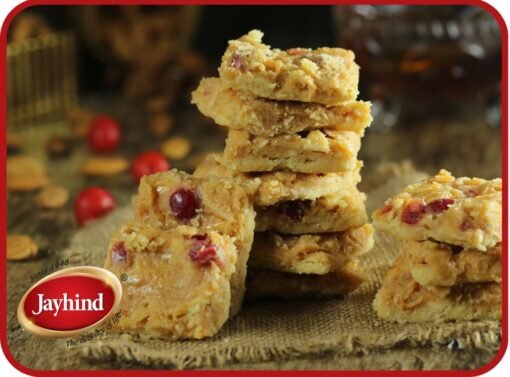 Almond Cherry Cookies - Jayhind Sweets - Best Sweet Shop In Ahmedabad Gujarat India