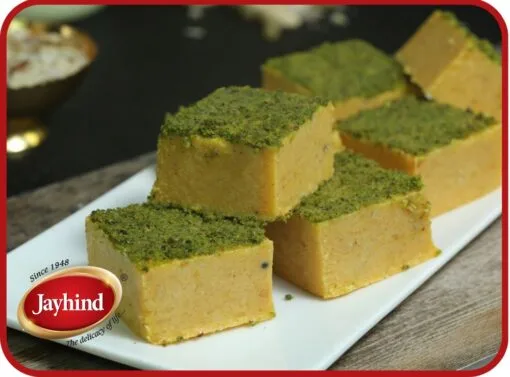 Badam Barfi - Jayhind Sweets - Best Sweet Shop In Ahmedabad Gujarat India