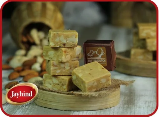 Butterscotch Bites - Jayhind Sweets - Best Sweet Shop In Ahmedabad Gujarat India