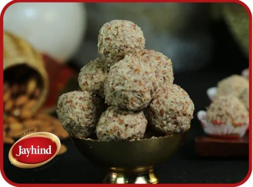 Coco Almond Ball - Jayhind Sweets - Best Sweet Shop In Ahmedabad Gujarat India