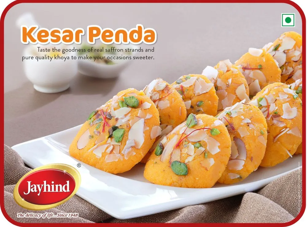Kesar Peda - Jayhind Sweets - Best Sweet Shop In Ahmedabad Gujarat India