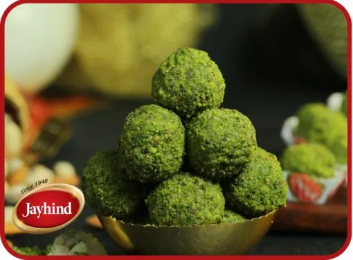 Pista Rocher Laddu - Jayhind Sweets - Best Sweet Shop In Ahmedabad Gujarat India