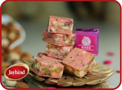 Rose Bites - Jayhind Sweets - Best Sweet Shop In Ahmedabad Gujarat India