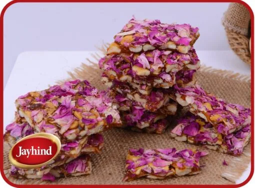 Rose Chikki - Jayhind Sweets - Best Sweet Shop In Ahmedabad Gujarat India