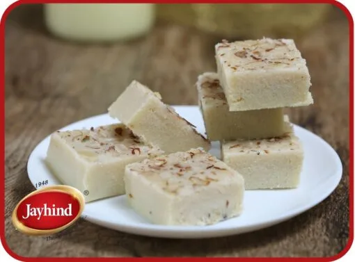 Safed Barfi - Jayhind Sweets - Best Sweet Shop In Ahmedabad Gujarat India