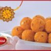 Send Rakhi with Motichur Laddu - Top Sweet Shop in India